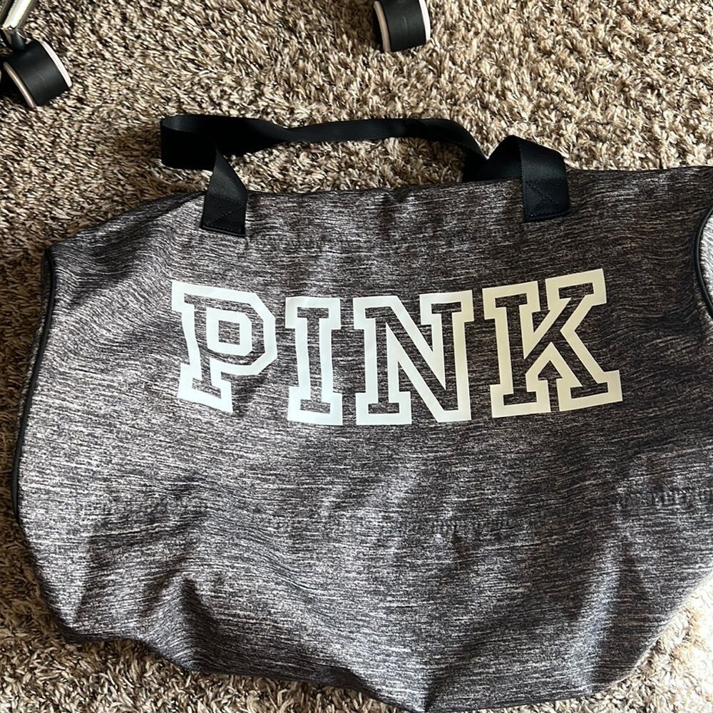 NWT PINK Victoria’s Secret duffel bag